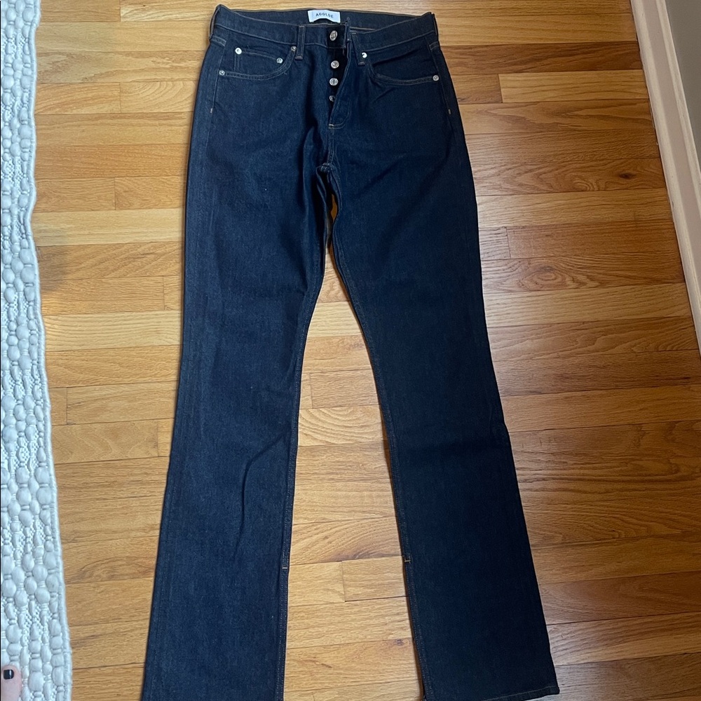 AGOLDE - Ingram Split Skinny Jeans in Rinse - Picture 3 of 4